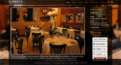 Desktop Screenshot of gabrielsnyc.com