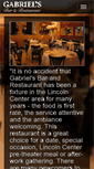 Mobile Screenshot of gabrielsnyc.com